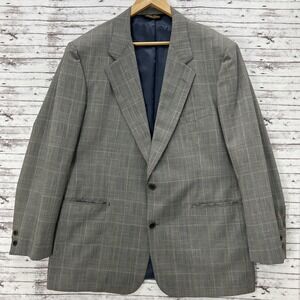 Brooks Brothers Makers BROOKSEASE Golden Fleece Blazer Coat Wool Men's 44R Glen